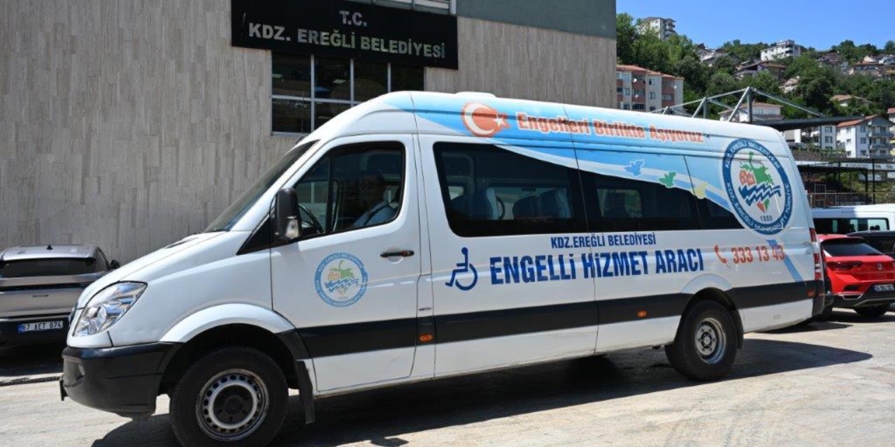 Kdz. Ereğli Belediyesi engelli ulaşım hizmetini sürdürüyor