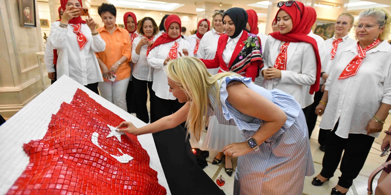 Ankara’da kadın kursiyerlerin eserleri Başkentlilerle buluştu