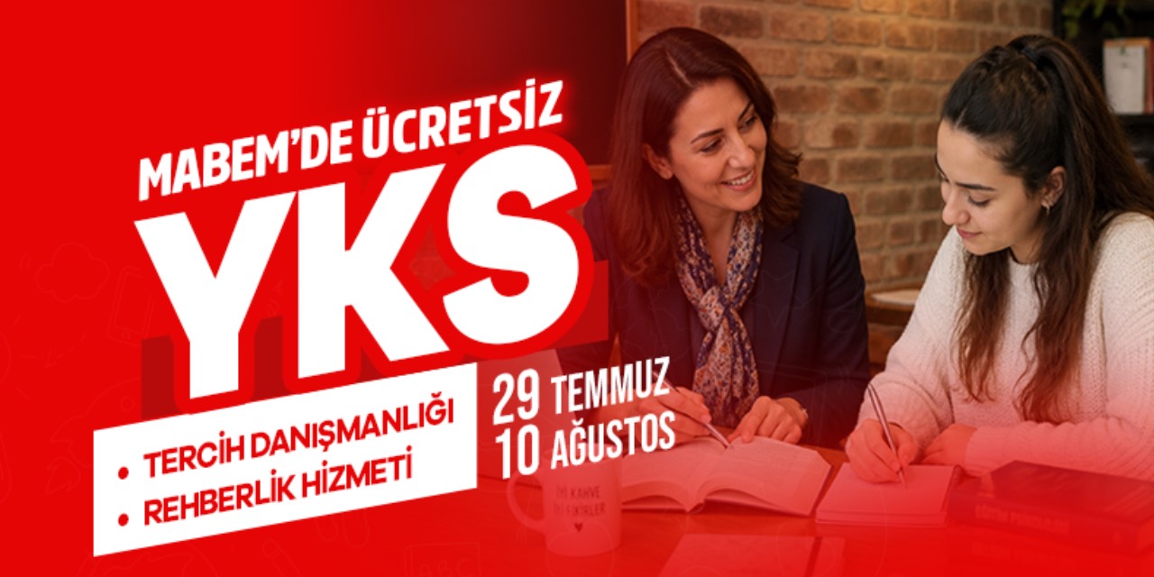 Manisa Büyükşehir’den YKS adaylarına ücretsiz rehberlik hizmeti