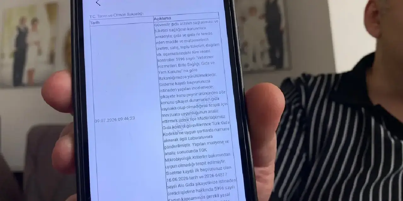 Kanser hastası peynirden zehirlendi: Firmanın verdiği cevapla ikinci şoku yaşadı