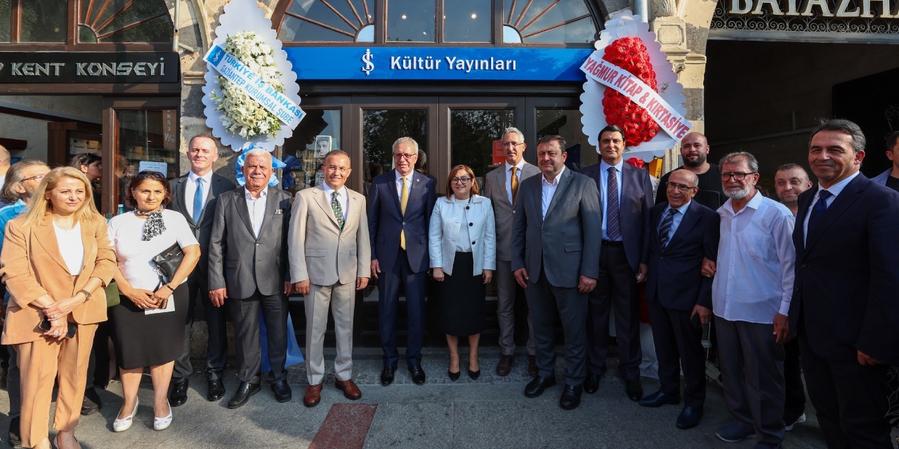 Gaziantep’e İş Bankası Kültür Yayınları mağazası