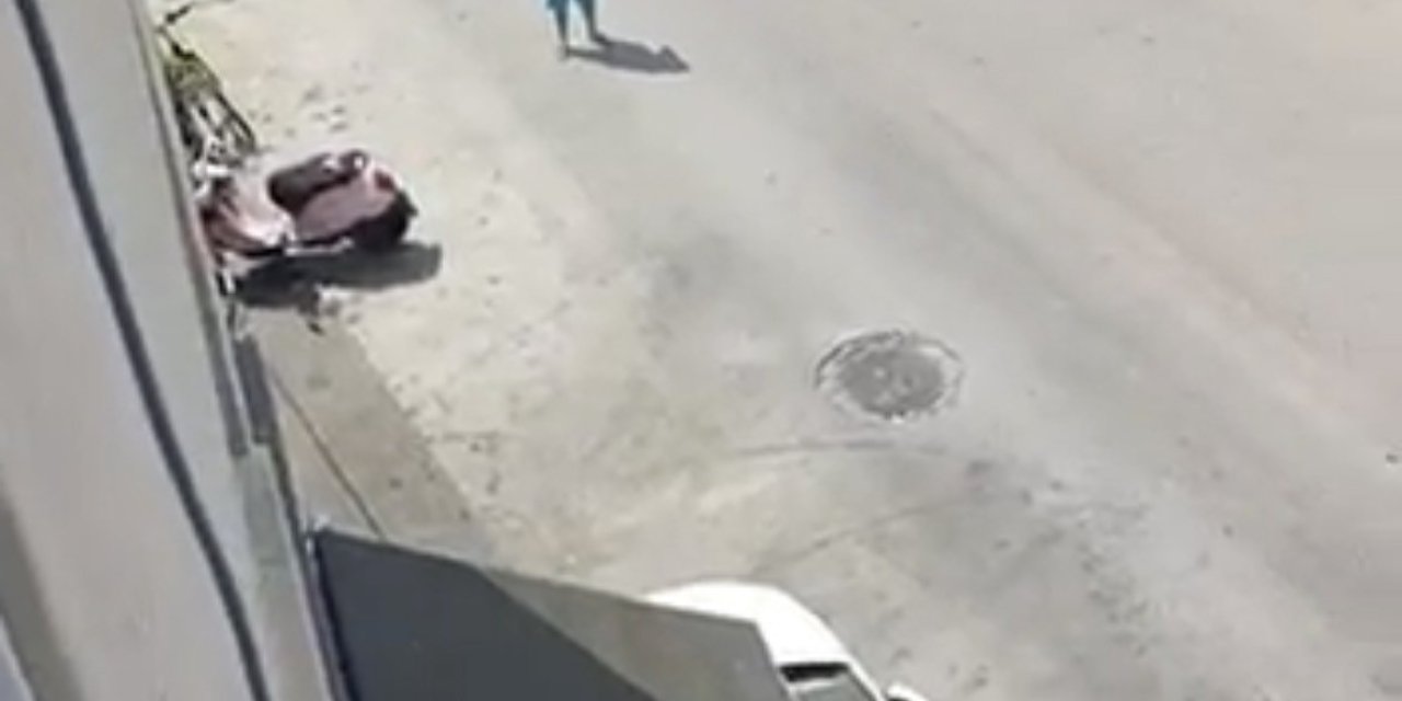 Yarı çıplak sokağa çıktı ardından balkondan atladı