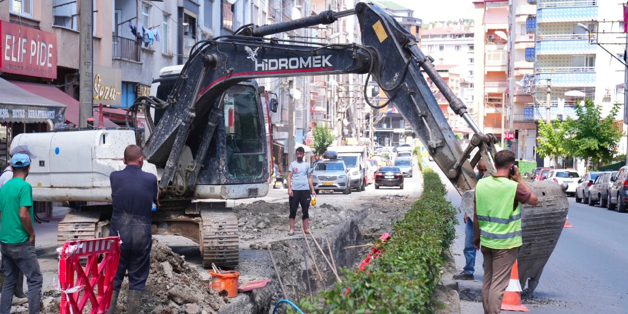 Giresun’da içme suyu hatları yenileniyor