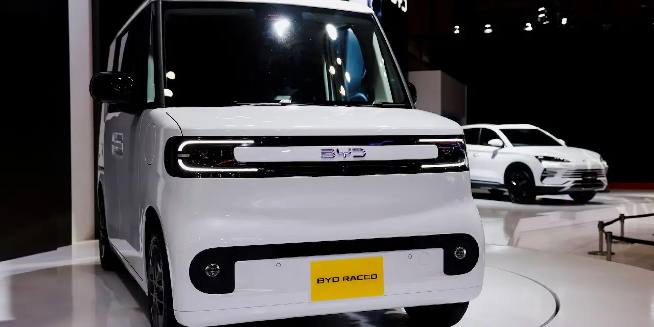 BYD'nin yeni mini elektriklisi Racco görücüye çıktı