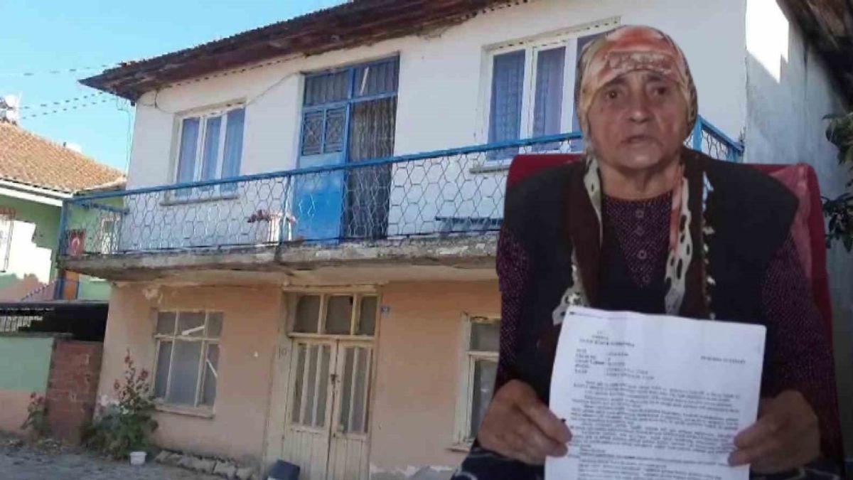 Amasya'da tapusunu oğluna devreden 90 yaşındaki anneye icra kararı