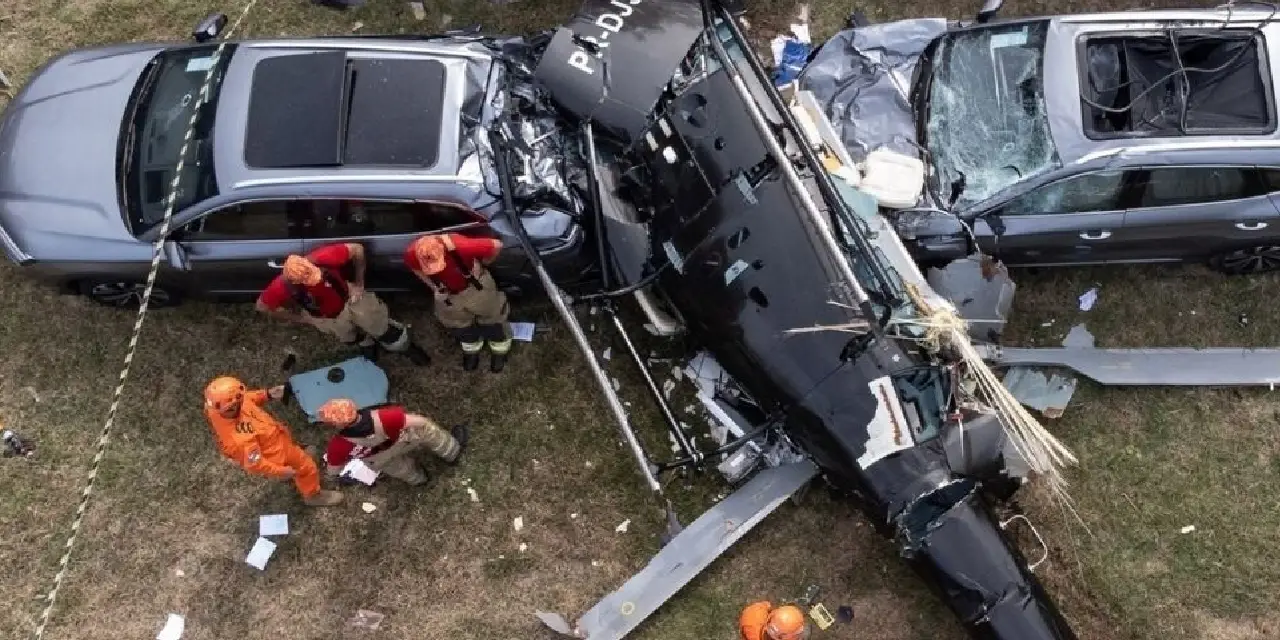 Arjantin'de helikopter düştü: 7 kişi hayatını kaybetti