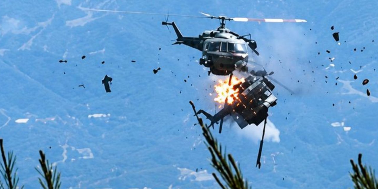 Yangın söndürme helikopterleri havada çarpıştı: 73 aktif yangın! Fırtına ortasında dehşet anları