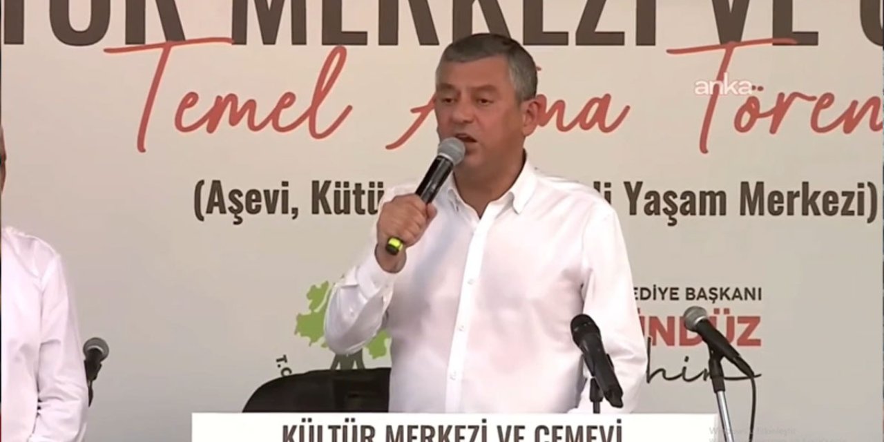 Özgür Özel: Cemevleri ibadethanedir, dönen dönsün biz dönmeyiz yolumuzdan