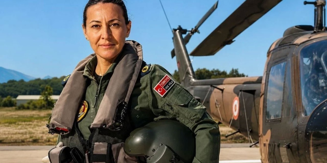 Albay Özlem Karapınar tarihe geçti: Türk Hava Kuvvetleri'nde bir ilk