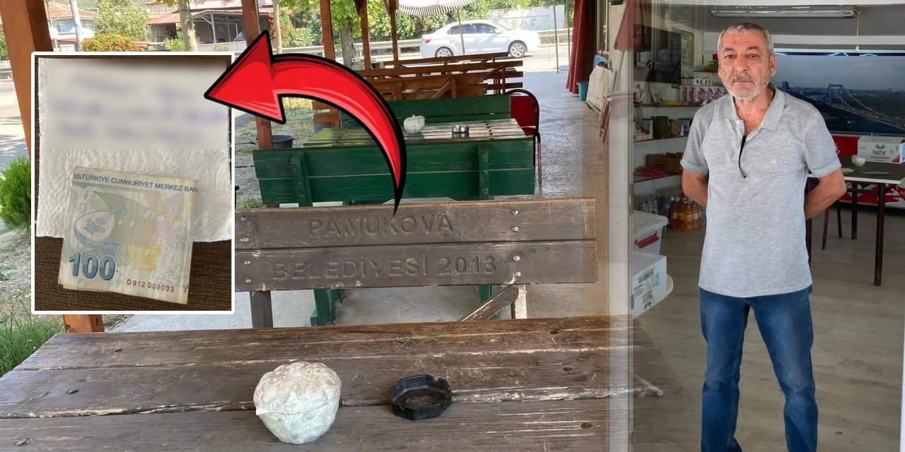 Kapalı kahvehanede bırakılan not duygulandırdı: Kahvaltı yaptılar, giderken öyle bir şey yazdılar ki...