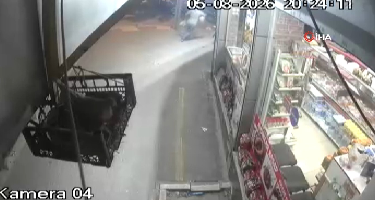 Bahçelievler'de binanın çökme anı kamerada: Panik saniye saniye kaydedildi