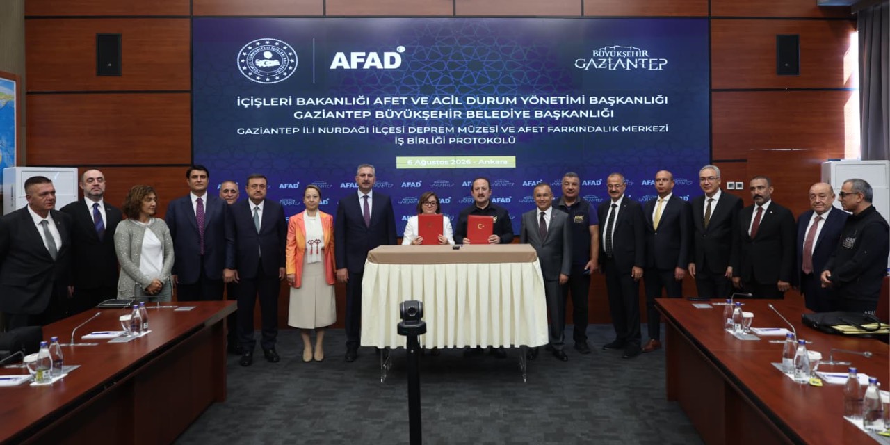 Gaziantep’te Deprem Müzesi için önemli adım