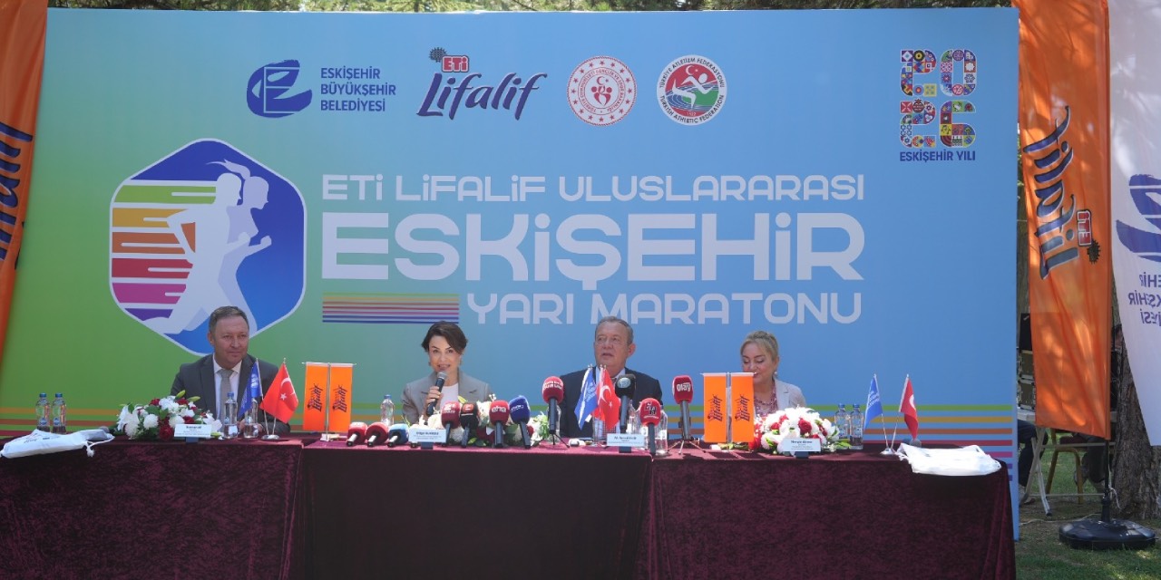 ETİ Lifalif Eskişehir Yarı Maratonu için geri sayım başladı