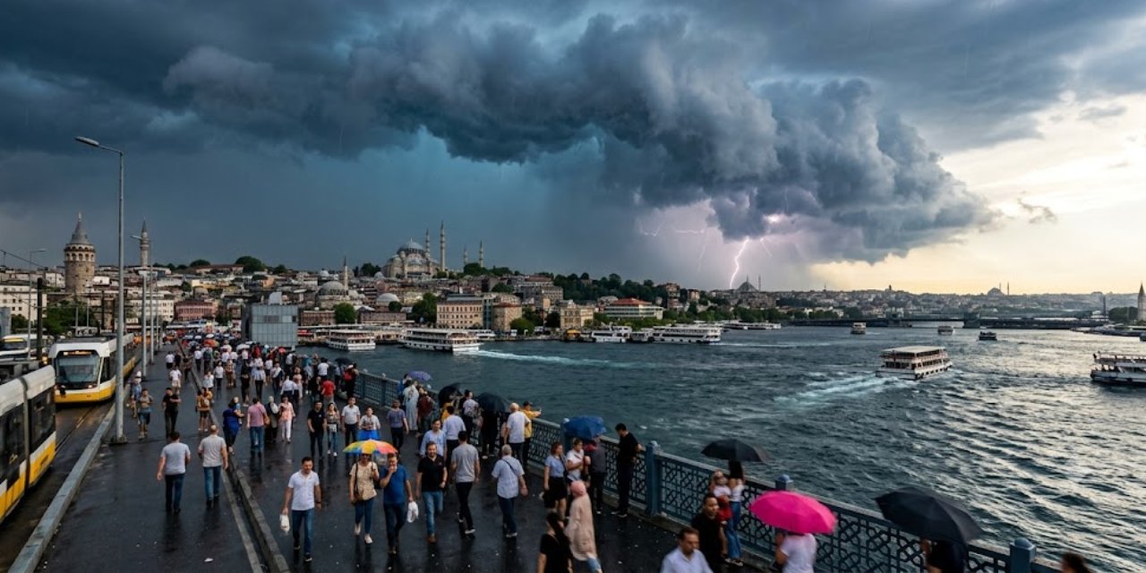 Bunaltan sıcaklara mola: İstanbul'da mevsim kısa süreli değişiyor! Gök gürültülü sağanak kapıda