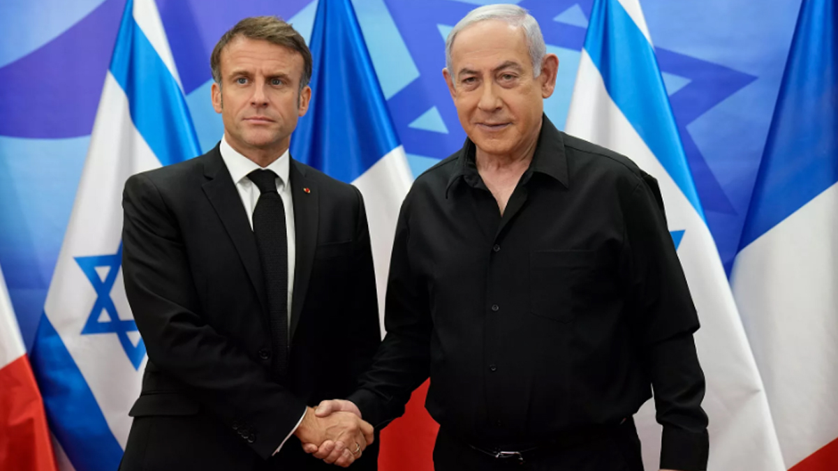 Macron'dan Netanyahu'ya savaş uyarısı: Bölgeyi savaşa sürüklüyorsun