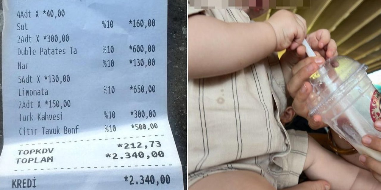 Çocukların muzlu sütü hesaba eklenmişti: İşletmeye 51 bin 649 TL ceza