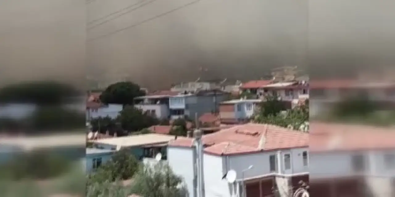 Kaz Dağları'nda yangın: Alevler yerleşim yerlerine dayandı