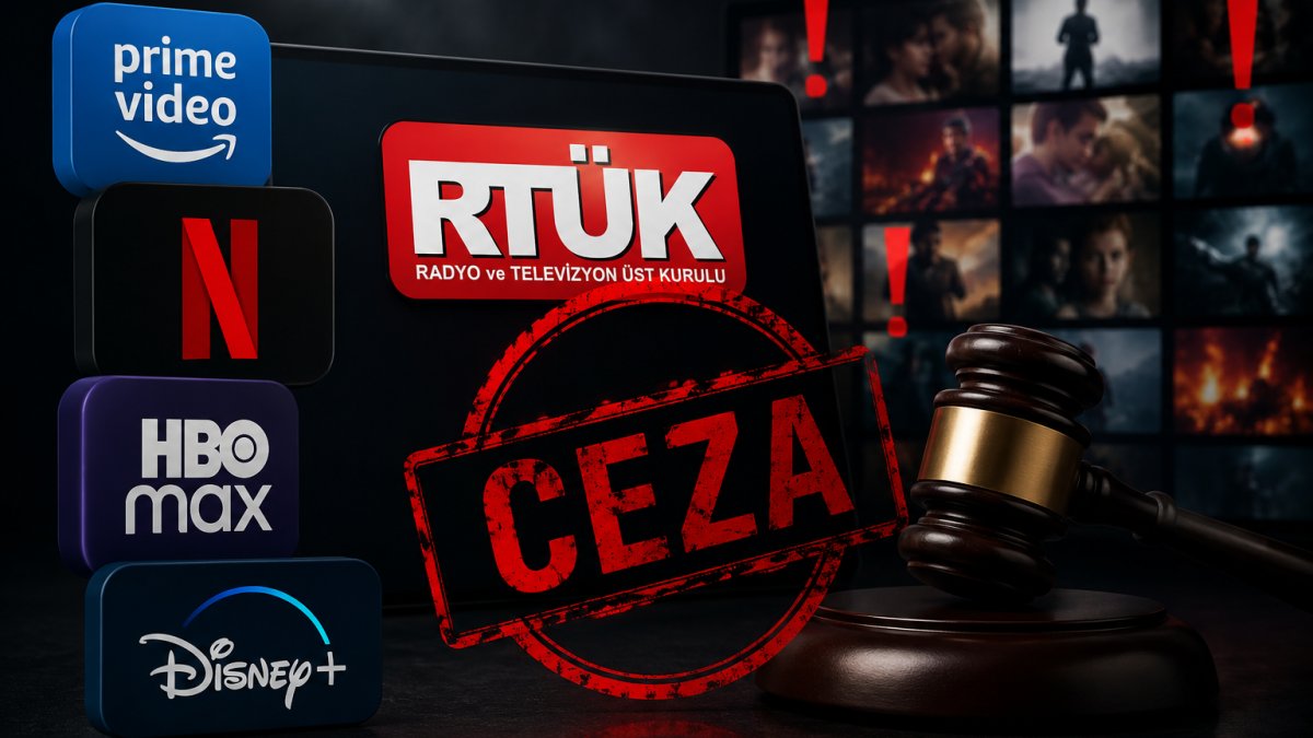 RTÜK'ten Amazon Prime Video, Netflix, HBO Max ve Disney+'a ceza