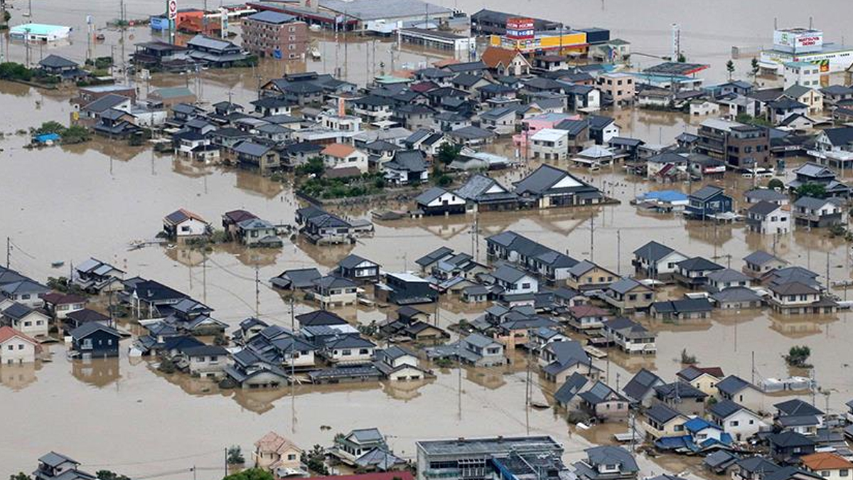 Japonya'da sel riski: 50 bin kişiye tahliye emri verildi