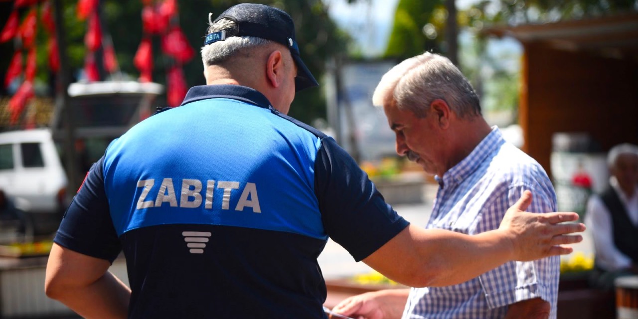 Giresun’da yere izmarit atanlara cezai işlem