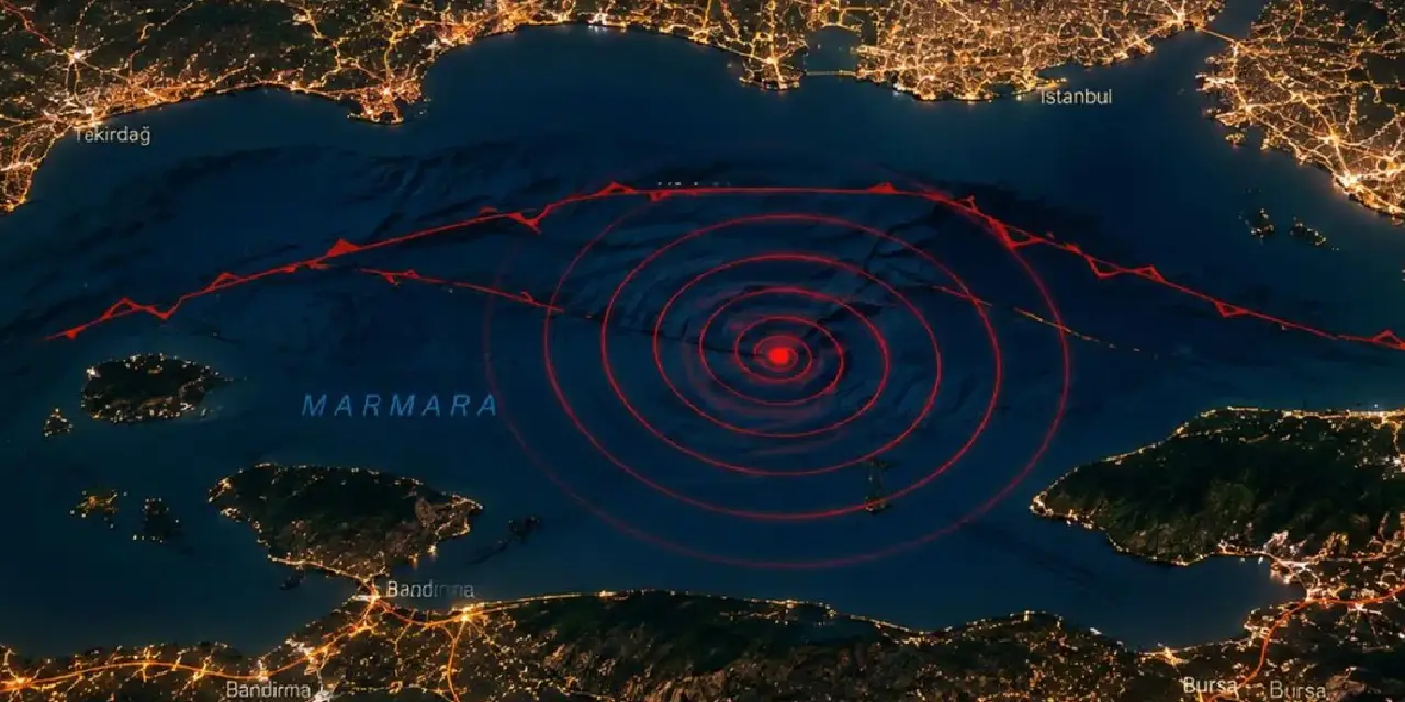 Kandilli Rasathanesi detayları açıkladı: Marmara Denizi'nde iki günde 117 deprem kaydedildi