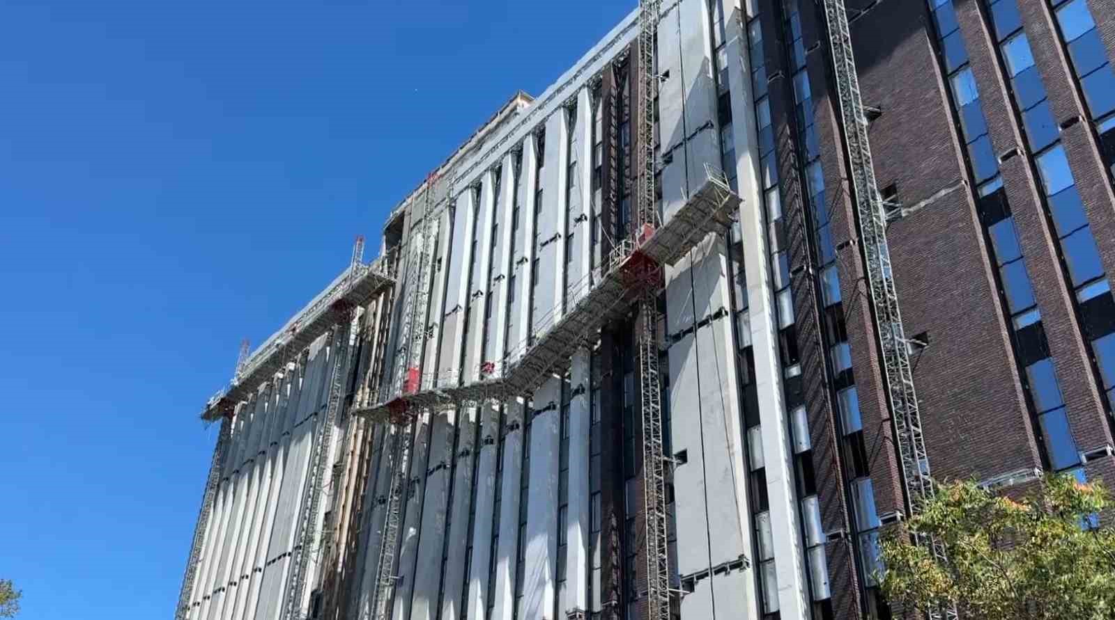 Kağıthane’de inşaatta faciadan dönüldü