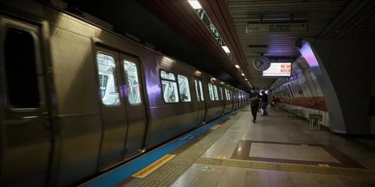Metroda intihar girişimi