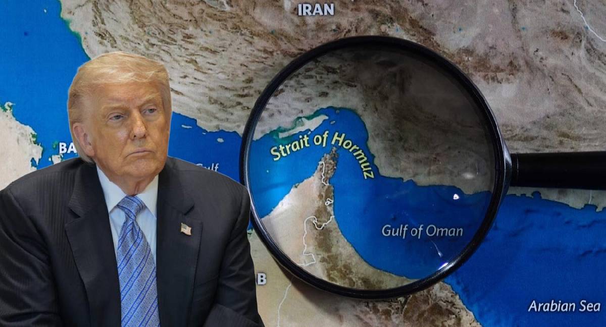 Trump Hürmüz haritasını paylaştı: "Yeni ABD toprağı"