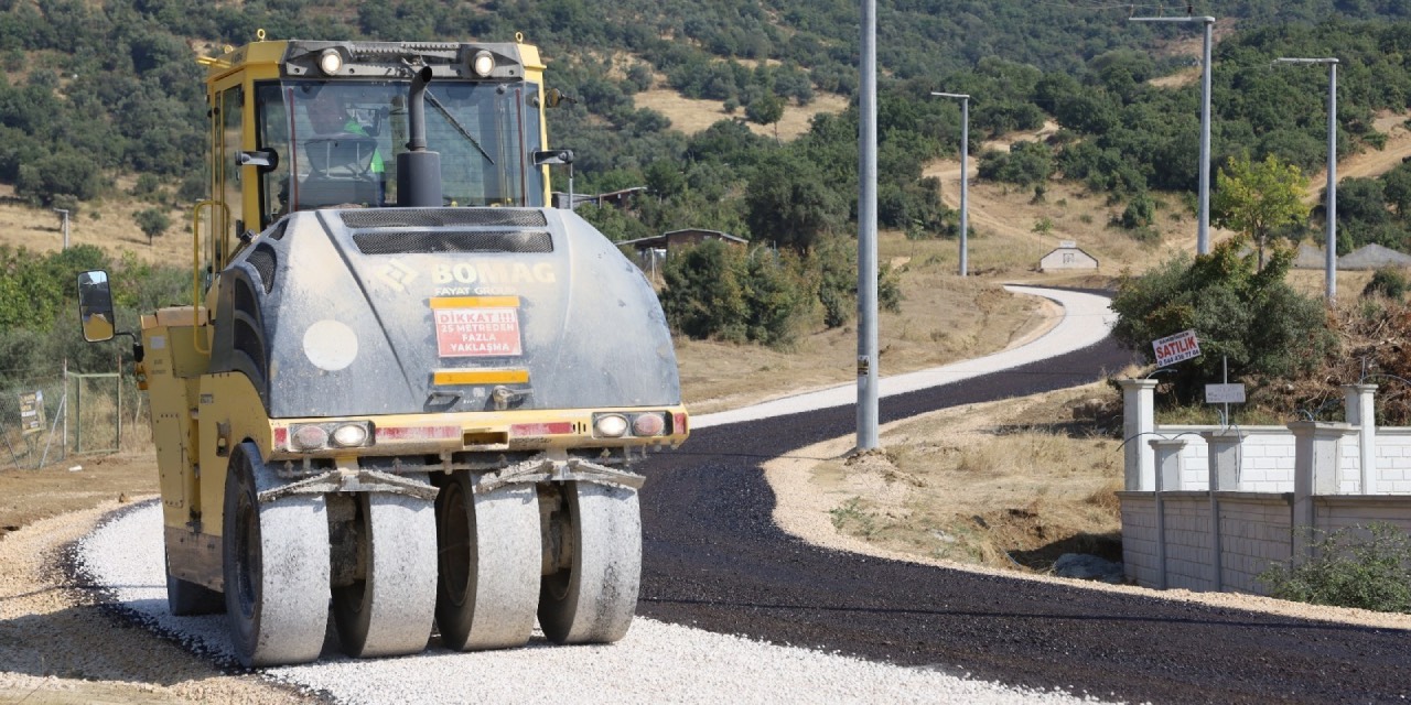 Bursa’da 5 ilçede 22 kilometrelik yol yenileniyor