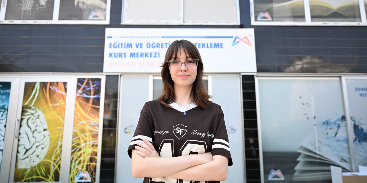 Mersin Büyükşehir’in kurs merkezinden Hacettepe’ye