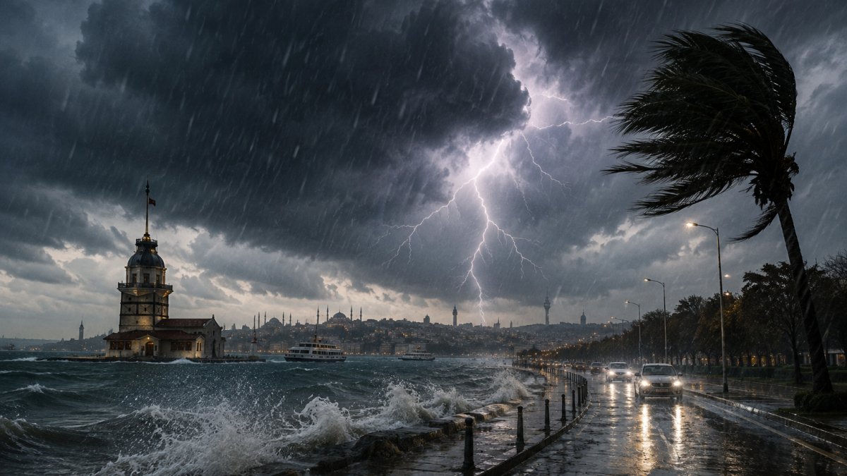 Meteoroloji saat verdi! Kuvvetli yağış ve fırtına geliyor: 26 il için alarm