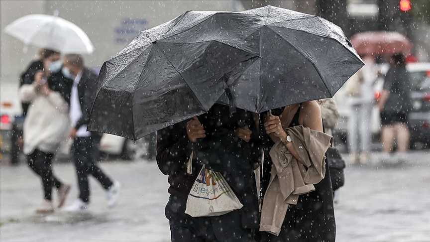 Meteoroloji'den turuncu ve sarı kodlu uyarı: 7 ilde kuvvetli yağış etkili olacak