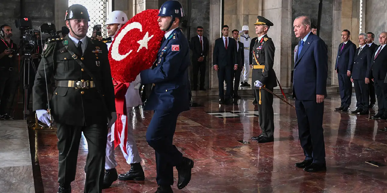 30 Ağustos Zafer Bayramı’nda devlet erkanı Anıtkabir’de
