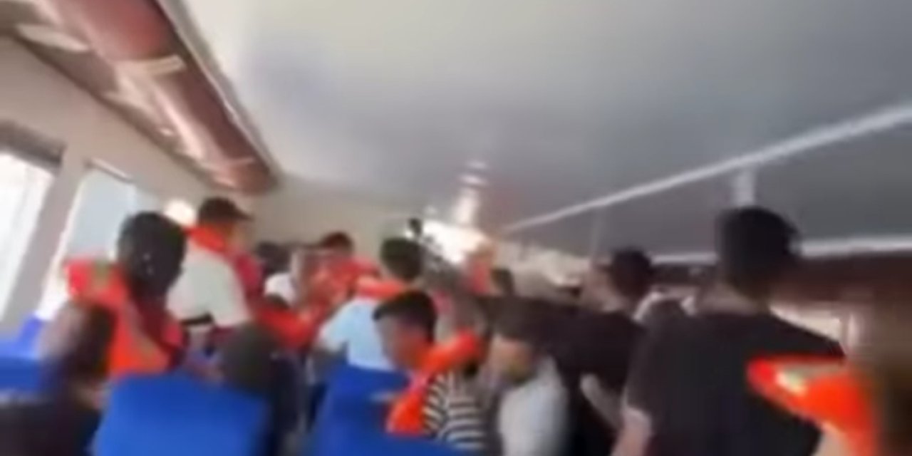 KKTC Girne açıklarında batan geminin facia öncesi görüntüleri ortaya çıktı