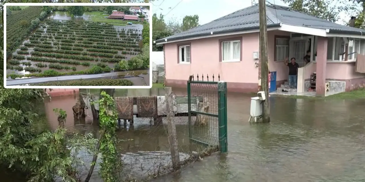 Samsun’da 17 gün arayla ikinci sel: 30'dan fazla mahalle sular altında kaldı