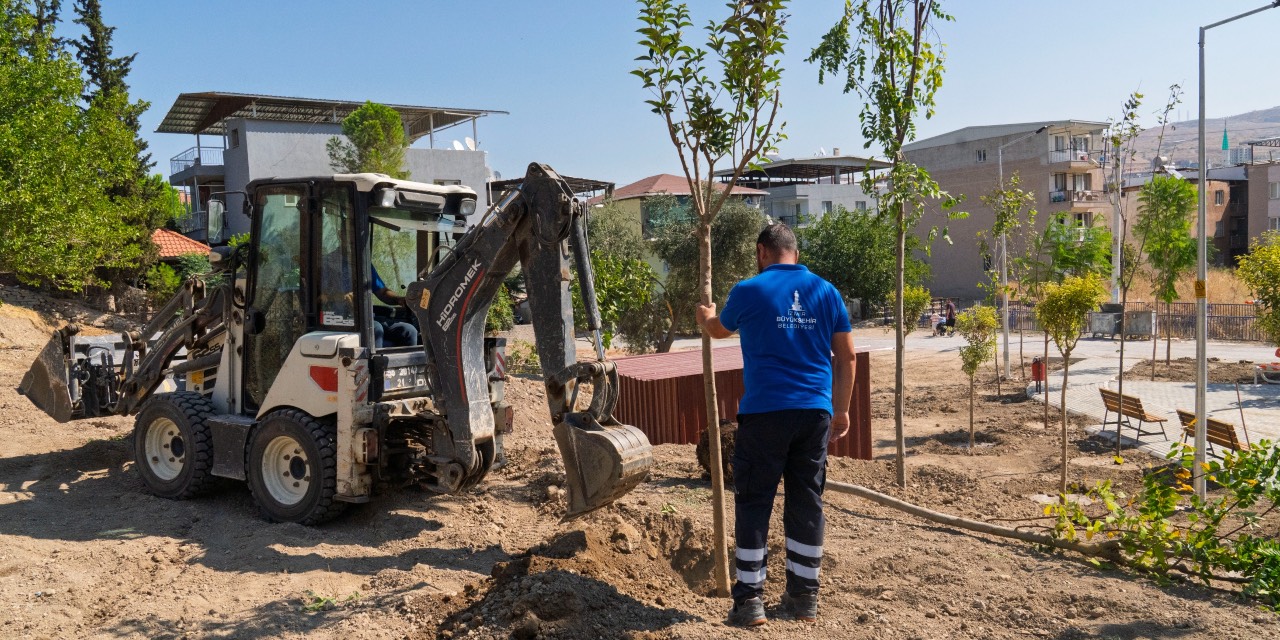İzmir’de atıl alan mahalle parkına dönüşüyor