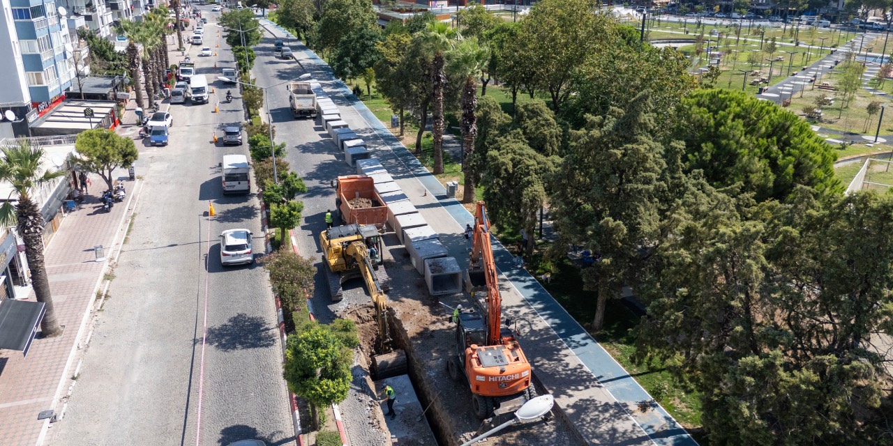 İzmir Bergama’da taşkın riskine karşı 10 milyon liralık altyapı çalışması