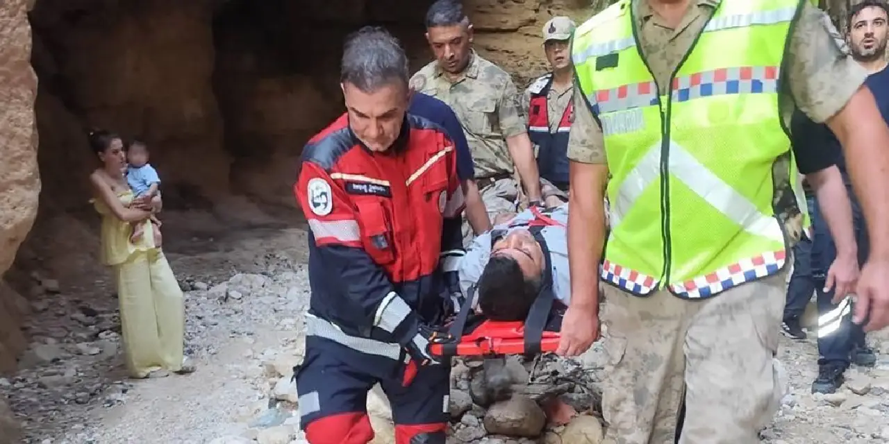 Taşa takıldı, bayıldı, 2 gün boyunca ölümle pençeleşti! Turistlerin dikkati faciayı önledi