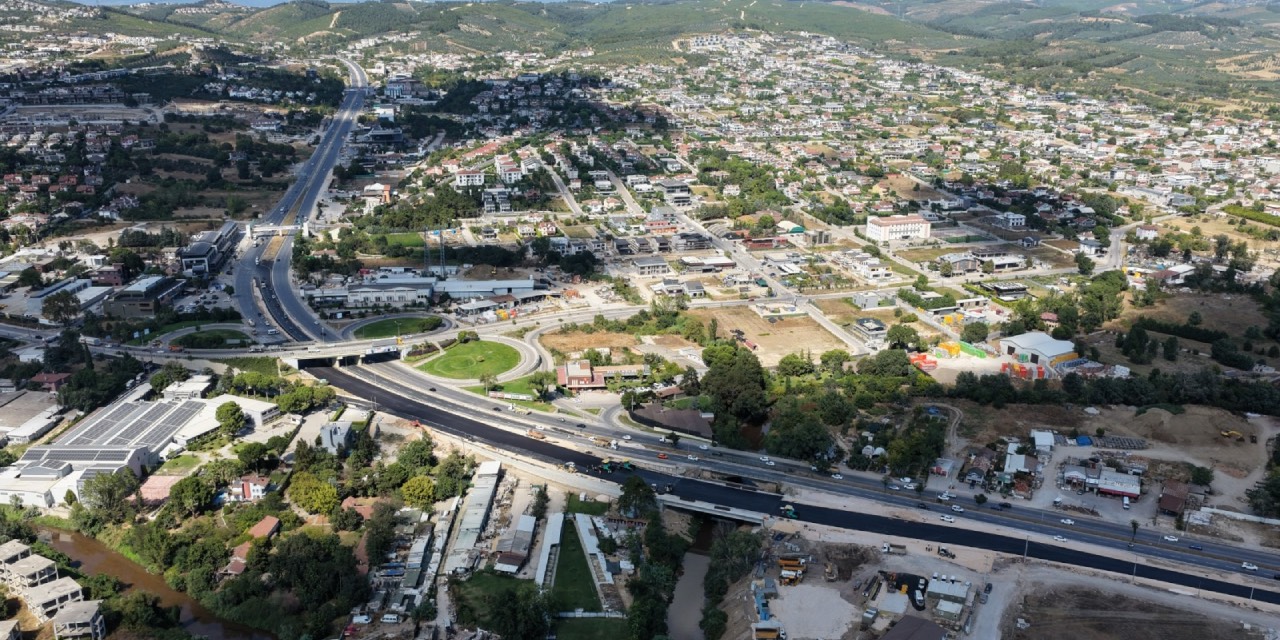 Bursa’da Geçit-Bademli yol projesinde sona gelindi