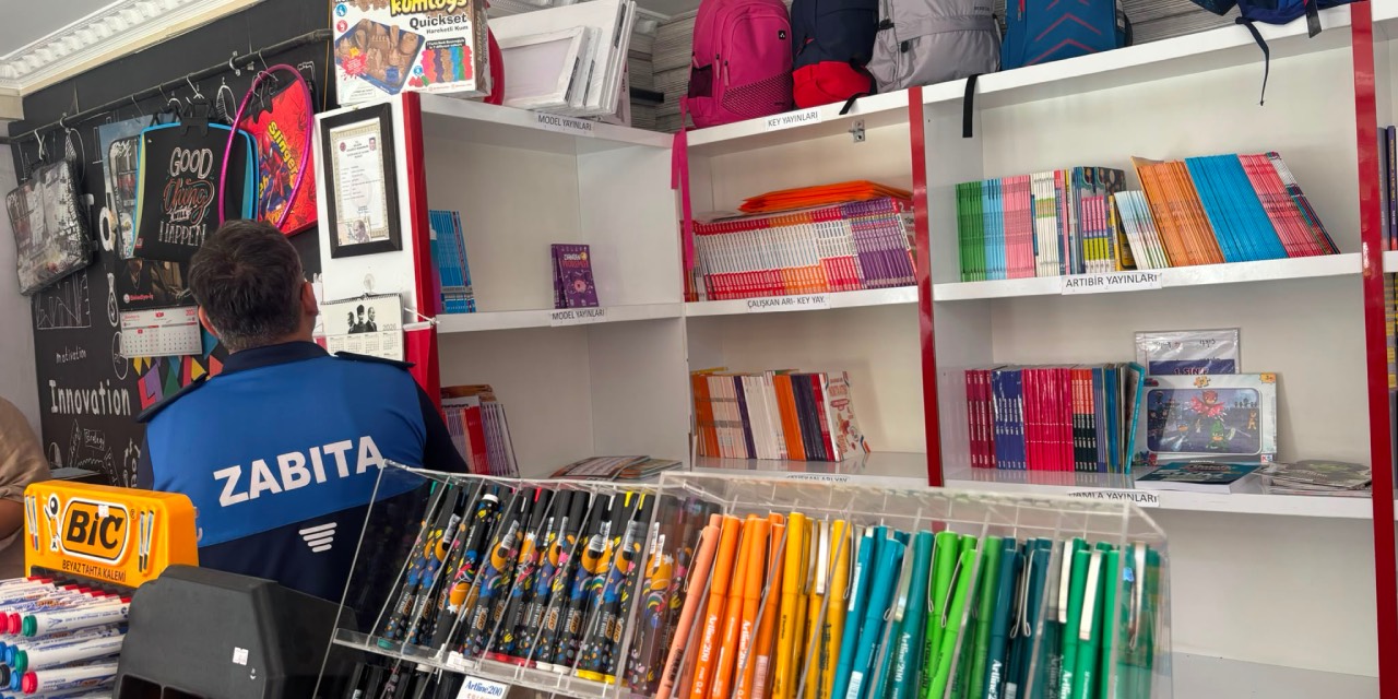 Bilecik’te okullar öncesi kırtasiye denetimi