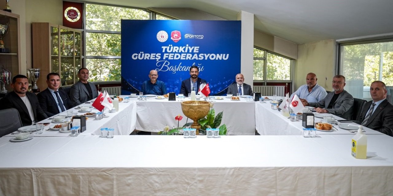 Güreş Federasyonu’nda görev dağılımı belli oldu