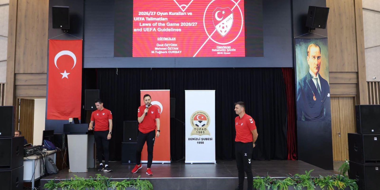 Merkezefendi’de 2026-2027 futbol sezonu öncesi kural semineri
