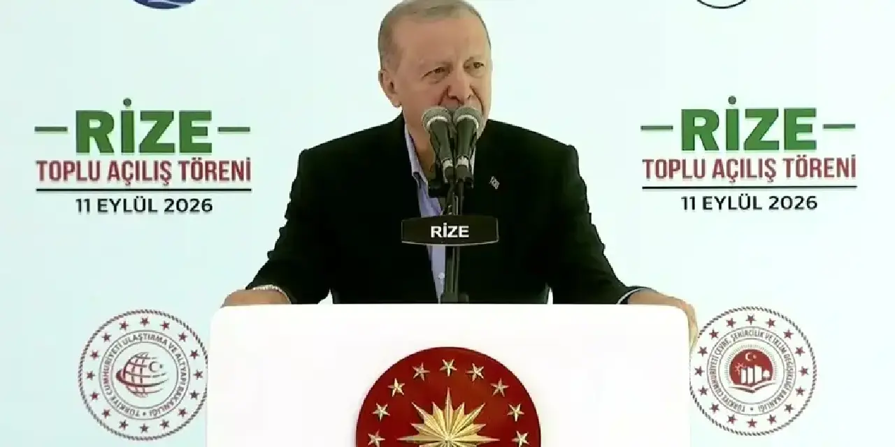 Cumhurbaşkanı Erdoğan'dan Rize'de flaş açıklamalar