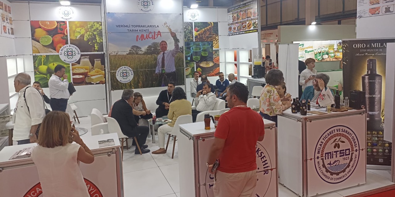 Muğla’nın yerel ürünleri Foodist İstanbul Fuarı’nda tanıtıldı
