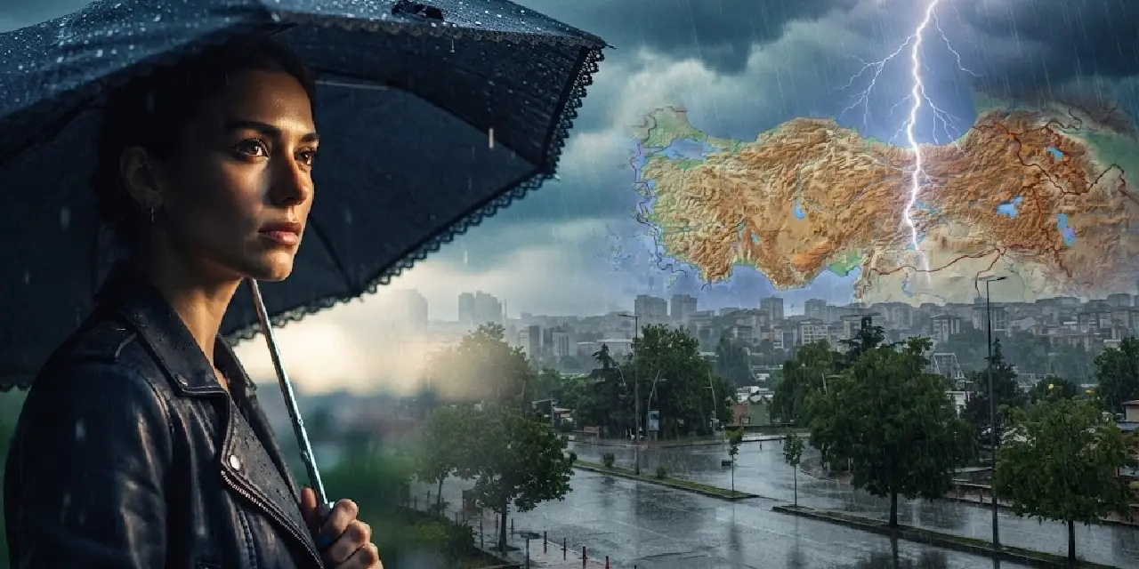 Meteoroloji'den 13 Eylül hava durumu uyarısı: O bölgelerde gök gürültülü sağanak yağış bekleniyor