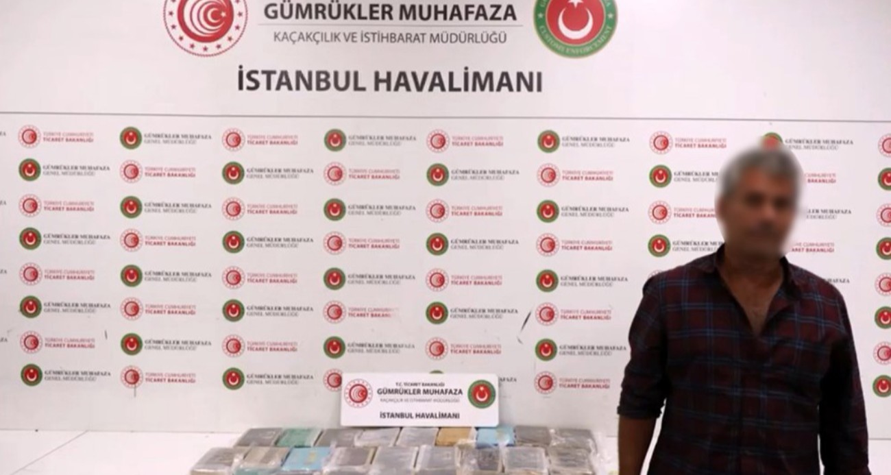 İstanbul Havalimanı’nda 206 milyon liralık uyuşturucu operasyonu: Pilot kıyafetli şüpheli aranıyor