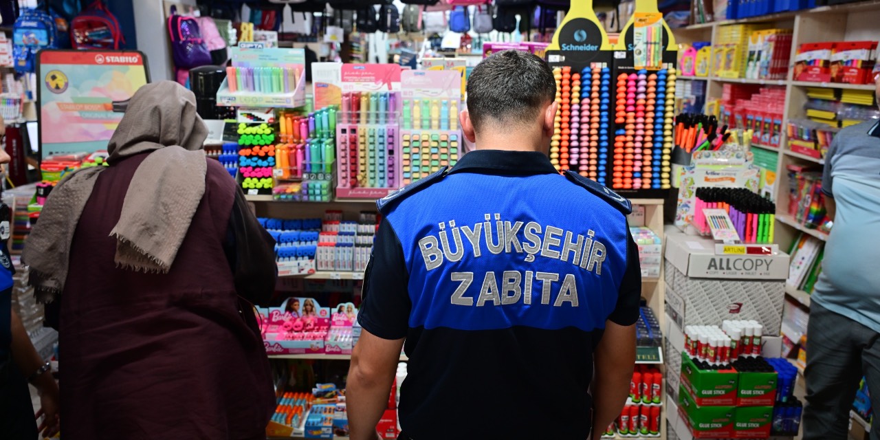 Manisa’da kırtasiyelerde yeni eğitim yılı denetimi