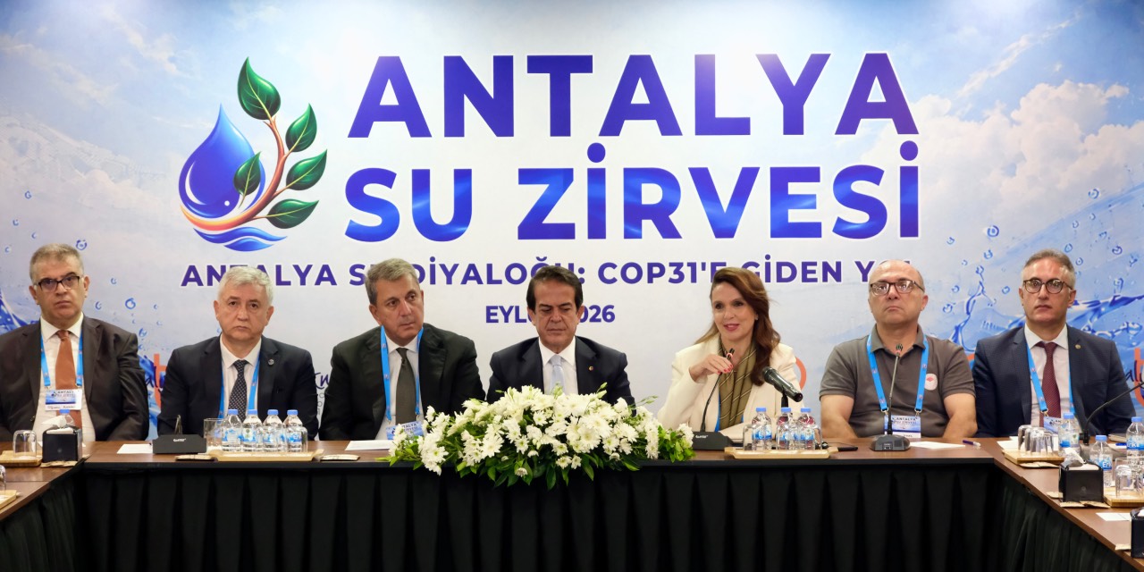Antalya’da su kaynakları için ortak akıl buluşması