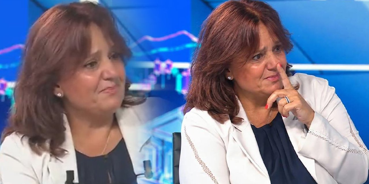 Canlı yayında şoke eden anlar! Ünlü fon yöneticisi gözyaşlarını tutamadı