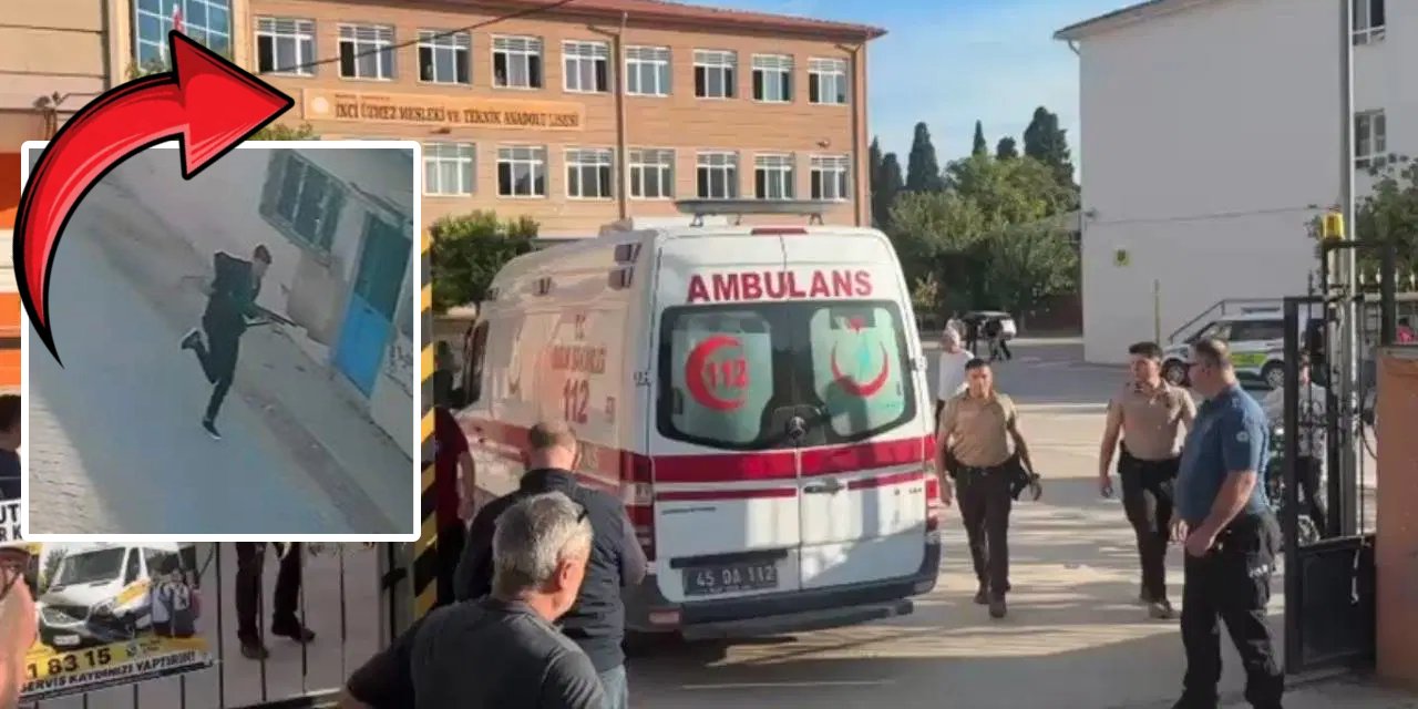Manisa'daki okul saldırısını gerçekleştiren kişi yakalandı! Anne, baba ve dedesi gözaltına alındı